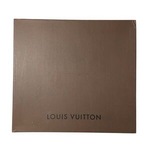 LOUIS VUITTON Large Thin Square Brown Box